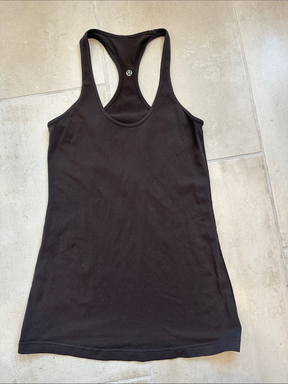 lululemon athletica dark brown Racerback Tank